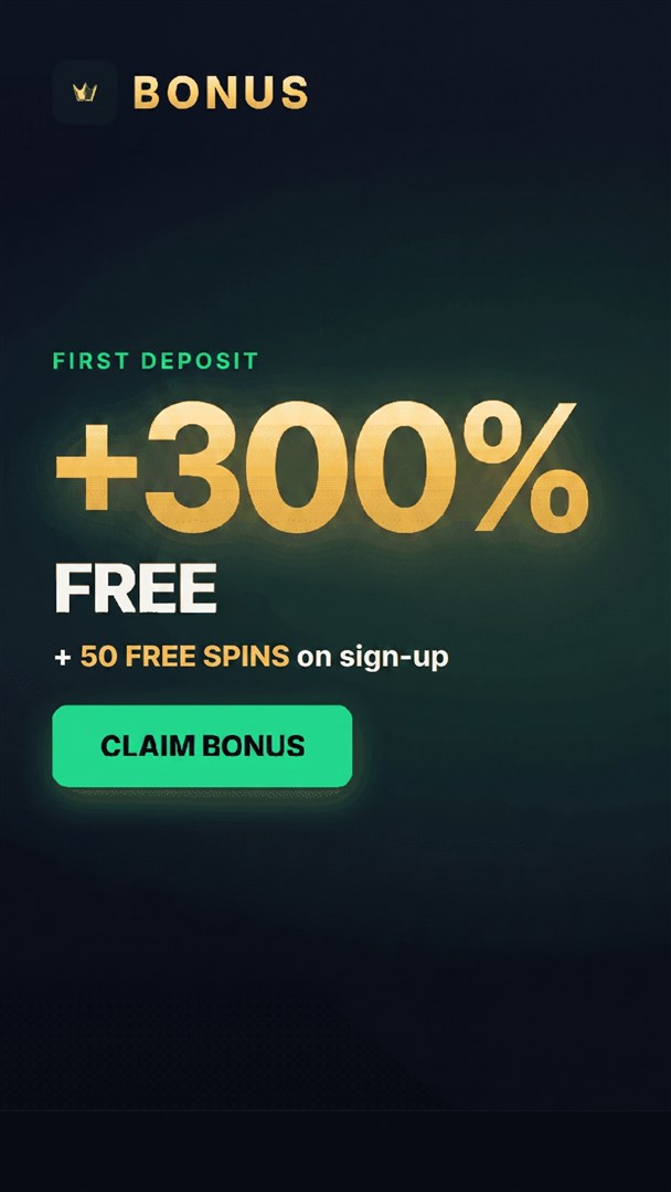 $300 welcome bonus + 200 free spins